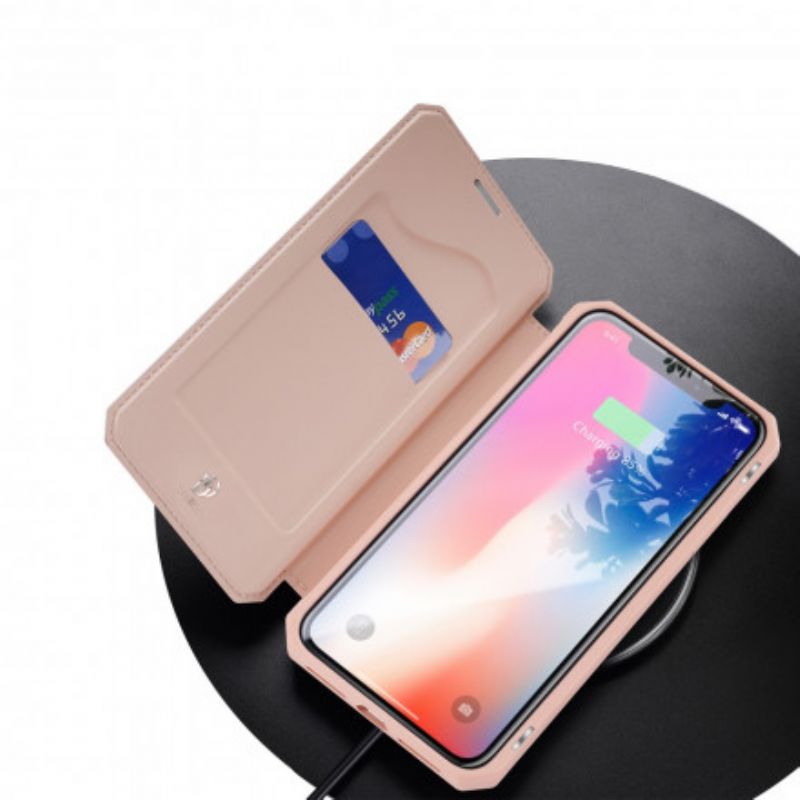 Cover iPhone XS Max Flip Cover Skin X Series Dux Ducis