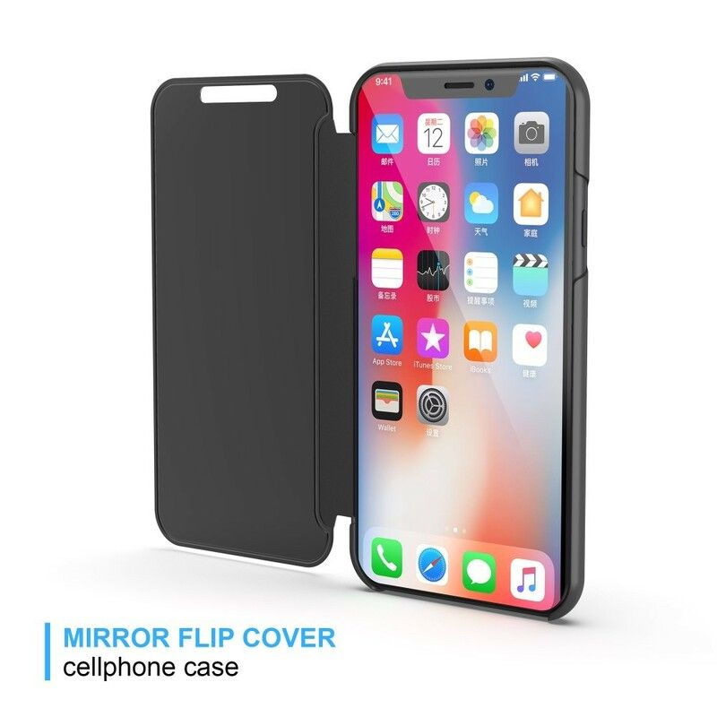 Cover iPhone XS Max Flip Cover Spejl