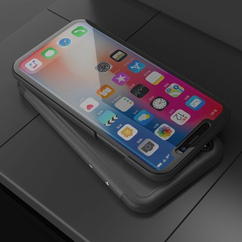 Cover iPhone XS Max Flip Cover Spejl