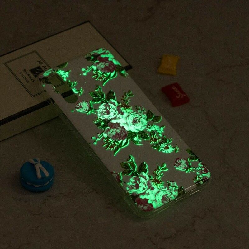 Cover iPhone XS Max Fluorescerende Frihedsblomster