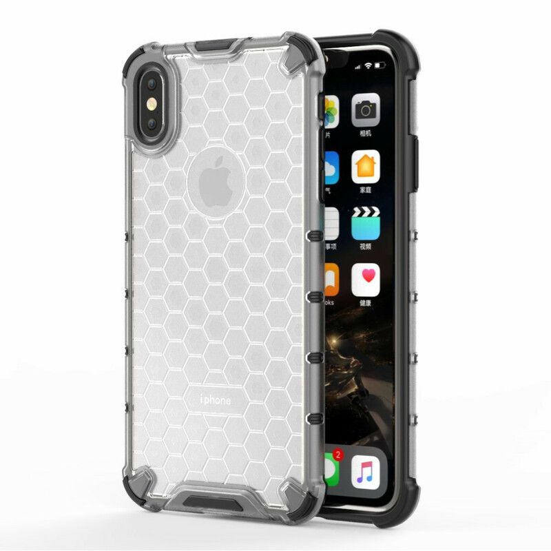 Cover iPhone XS Max Honeycomb Style