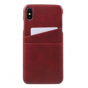 Cover iPhone XS Max Kortholder