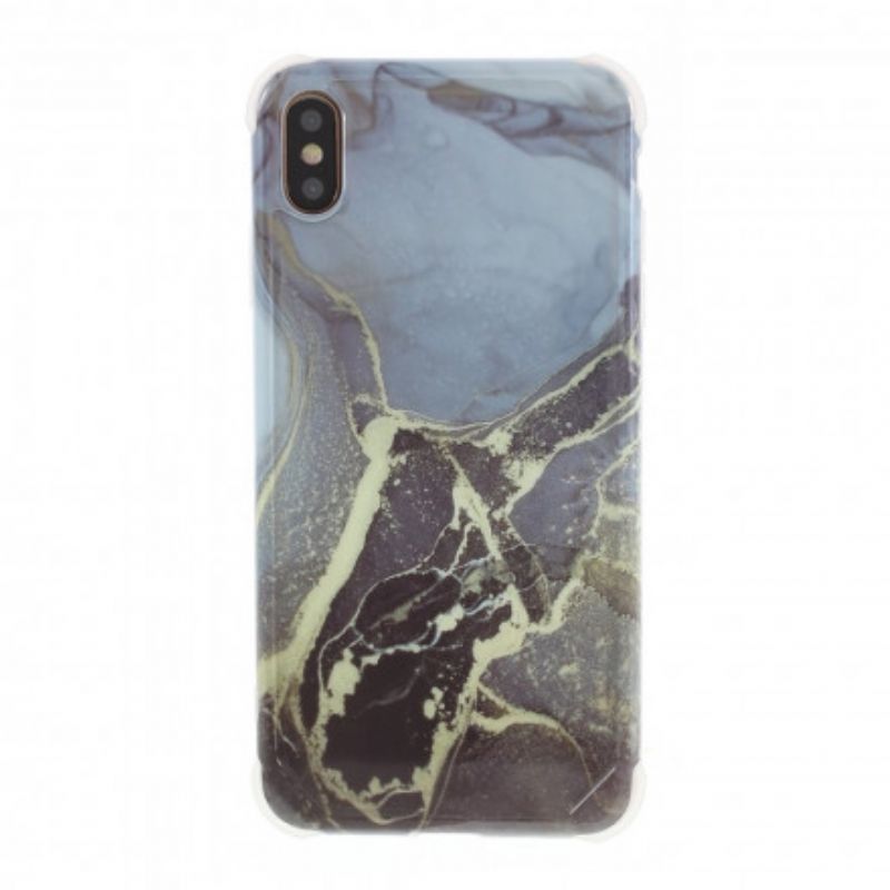 Cover iPhone XS Max Marmorstil Forstærkede Hjørner