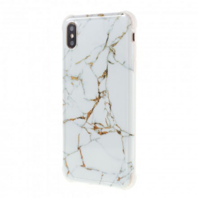 Cover iPhone XS Max Marmorstil Forstærkede Hjørner