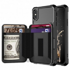 Cover iPhone XS Max Punge Etui Multifunktionel Tegnebog