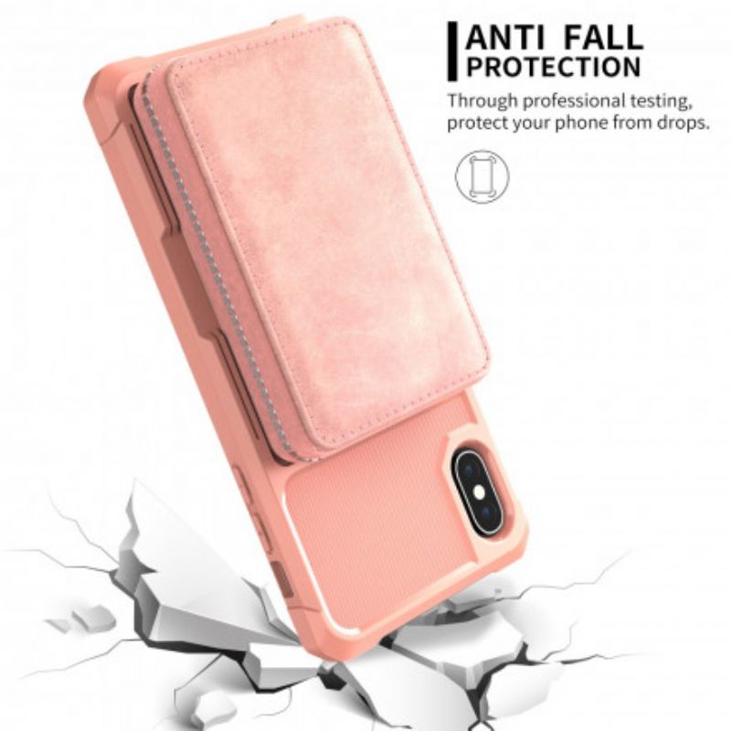 Cover iPhone XS Max Punge Etui Multifunktionel Tegnebog