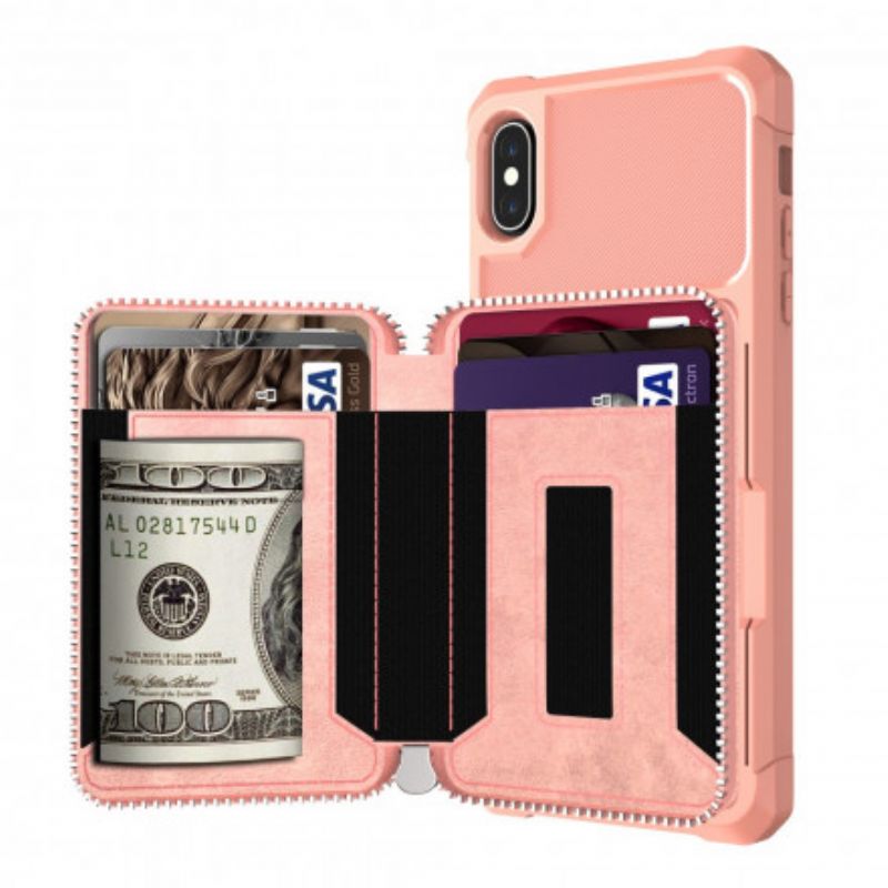 Cover iPhone XS Max Punge Etui Multifunktionel Tegnebog