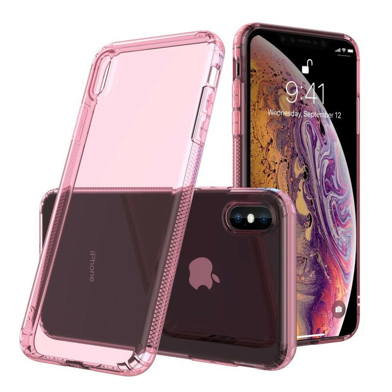 Cover iPhone XS Max Transparente Leeu Beskyttelsespuder