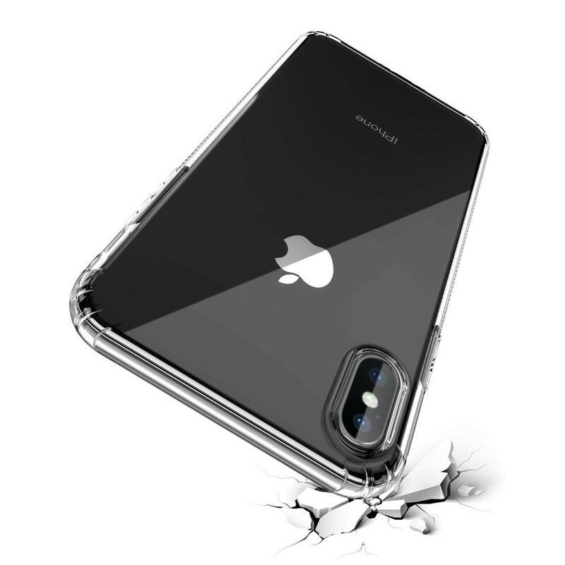 Cover iPhone XS Max Transparente Leeu Beskyttelsespuder