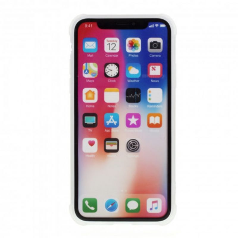 Mobilcover iPhone XS Max Blinkende Geometrisk Marmor