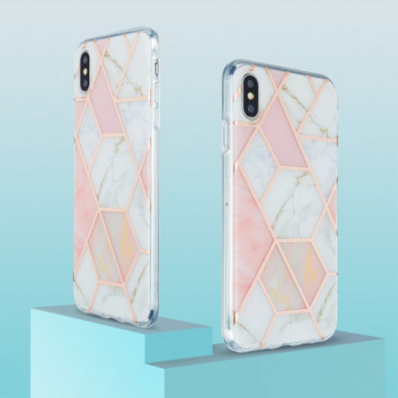 Mobilcover iPhone XS Max Marmordesign