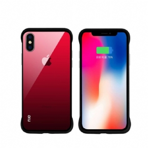 Mobilcover iPhone XS Max Nxe Hærdet Glasfarver