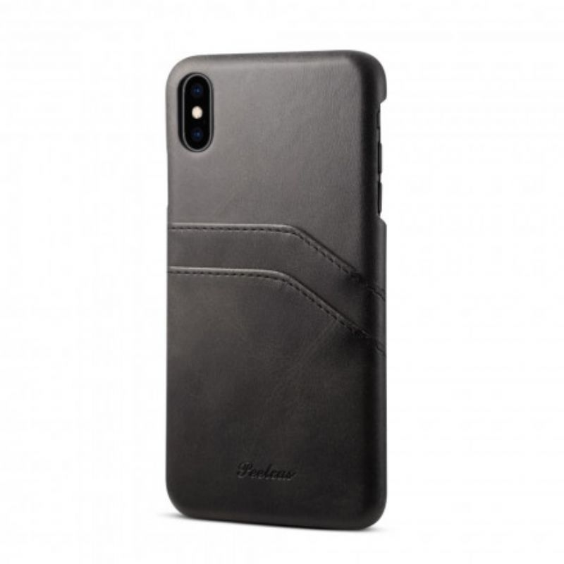 Mobilcover iPhone XS Max Peelcas Kortholder