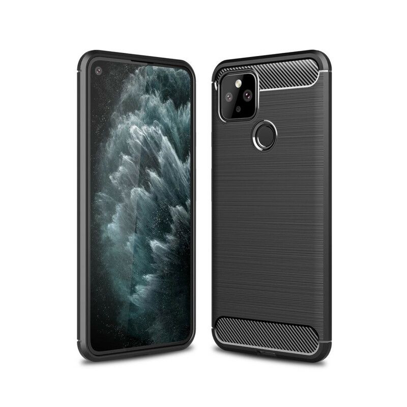 Cover Google Pixel 5 Børstet Kulfiber