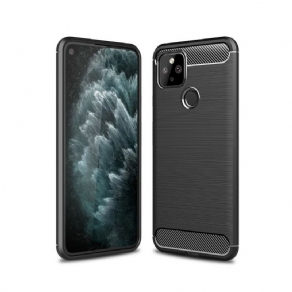 Cover Google Pixel 5 Børstet Kulfiber