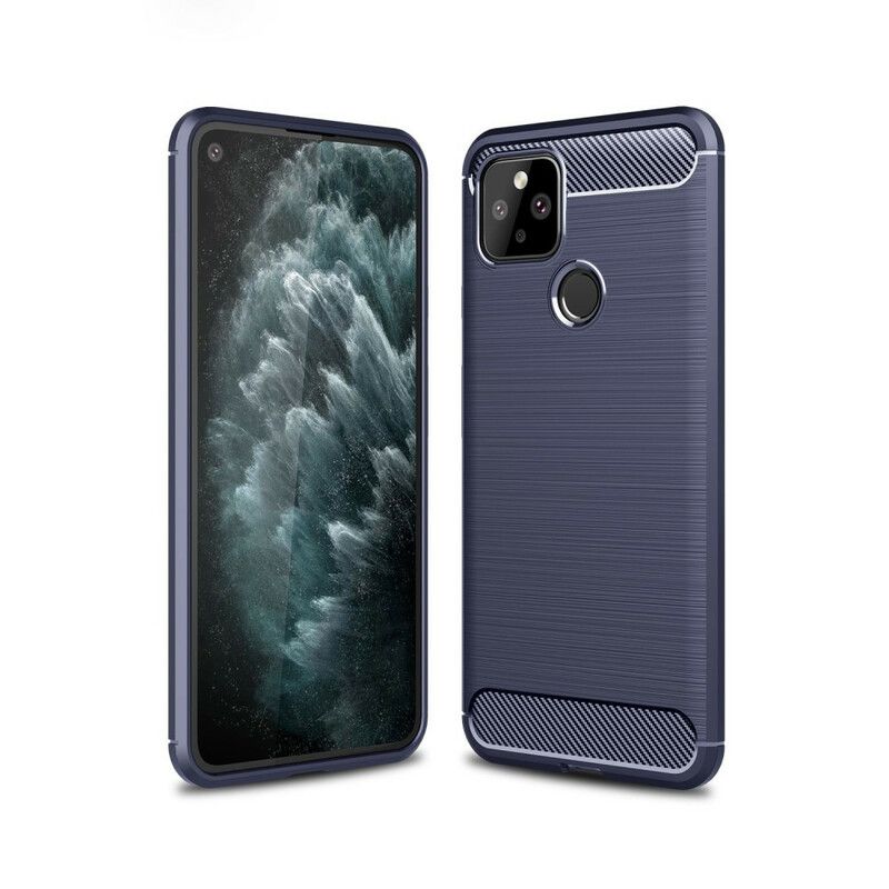 Cover Google Pixel 5 Børstet Kulfiber