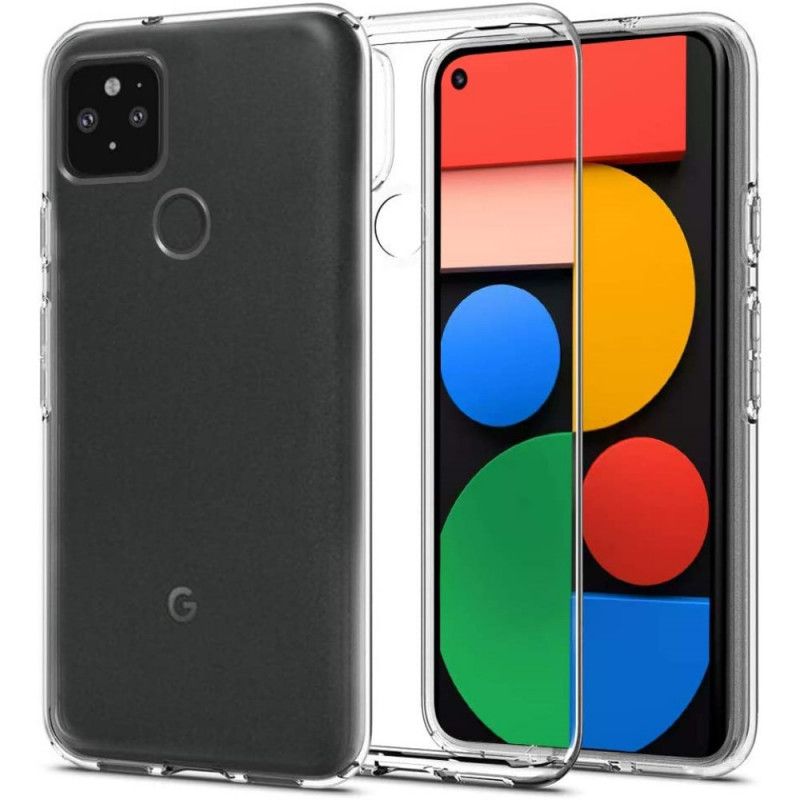 Cover Google Pixel 5 Transparent Krystalklar