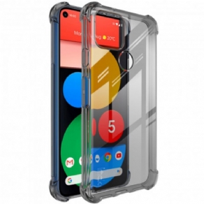 Cover Google Pixel 5 Transparent Silkeblød Imak