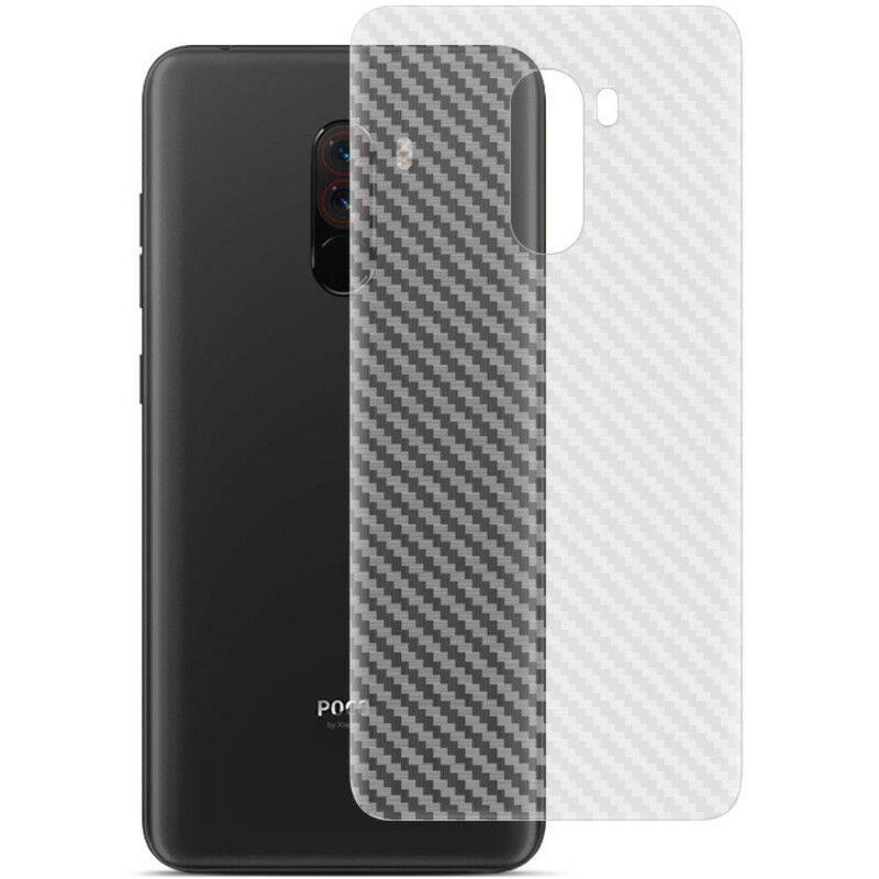 Bagbeskyttelsesfilm Til Xiaomi Pocofone F1 Carbon Imak