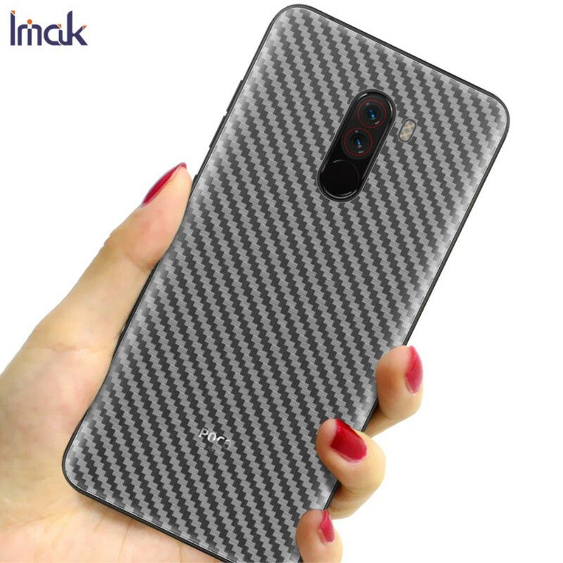 Bagbeskyttelsesfilm Til Xiaomi Pocofone F1 Carbon Imak