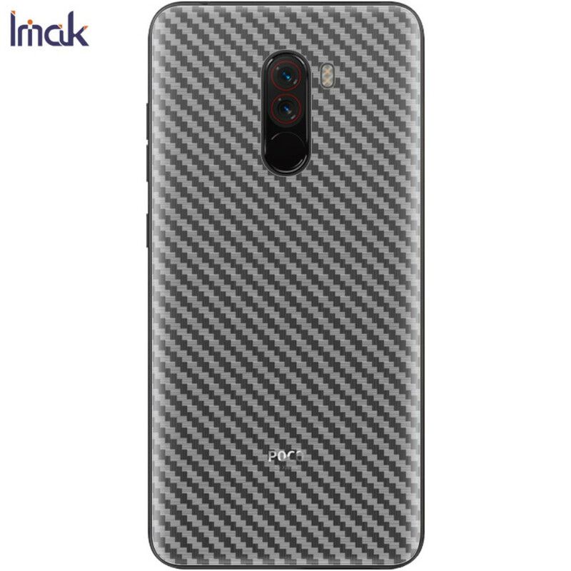 Bagbeskyttelsesfilm Til Xiaomi Pocofone F1 Carbon Imak