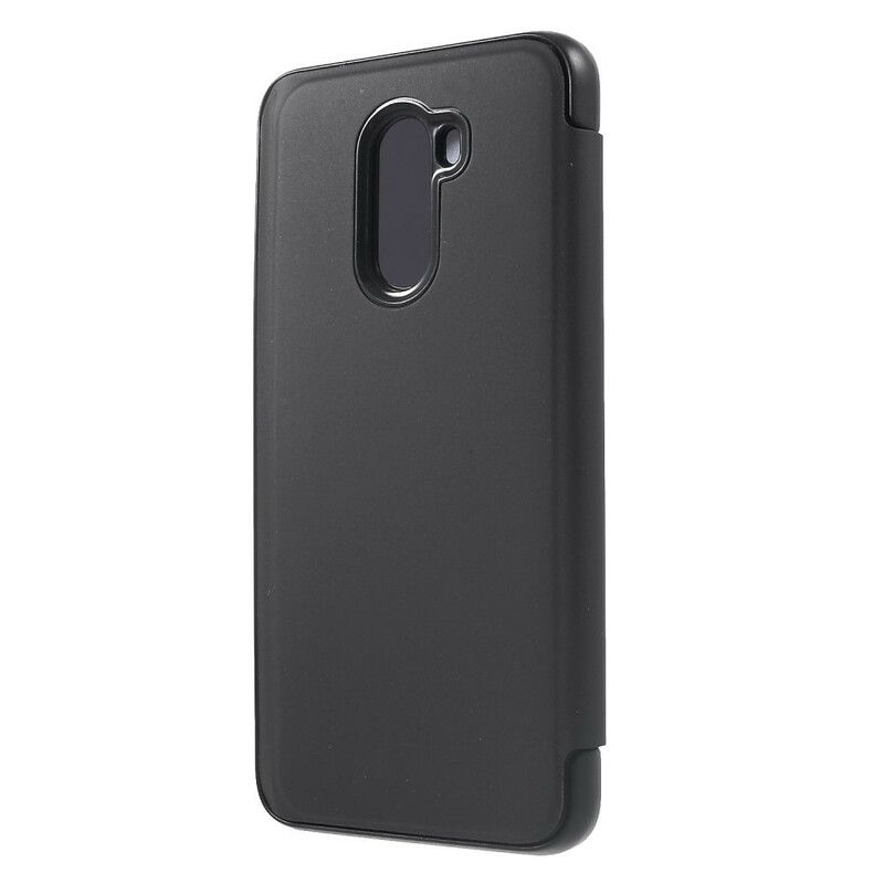 Cover Pocophone F1 Flip Cover Spejl Og Lædereffekt