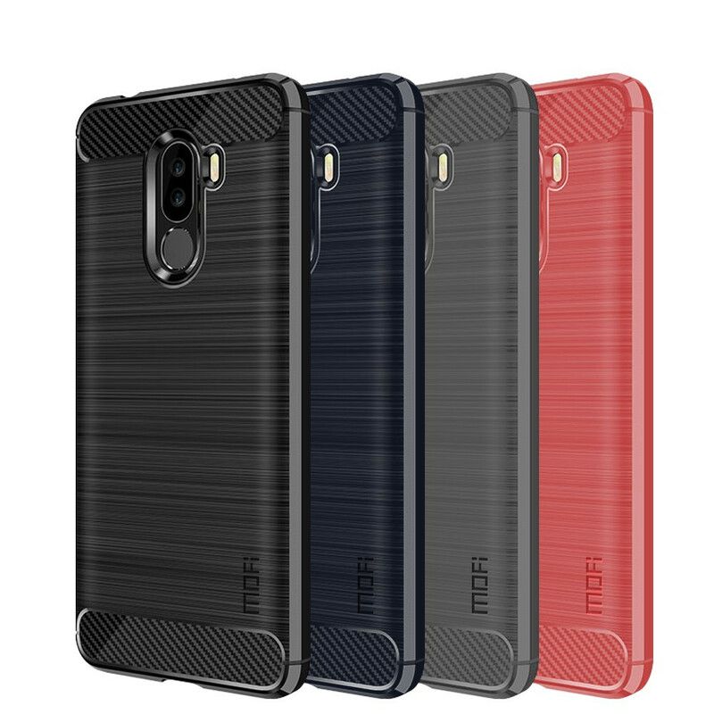 Cover Pocophone F1 Mofi Børstet Kulfiber