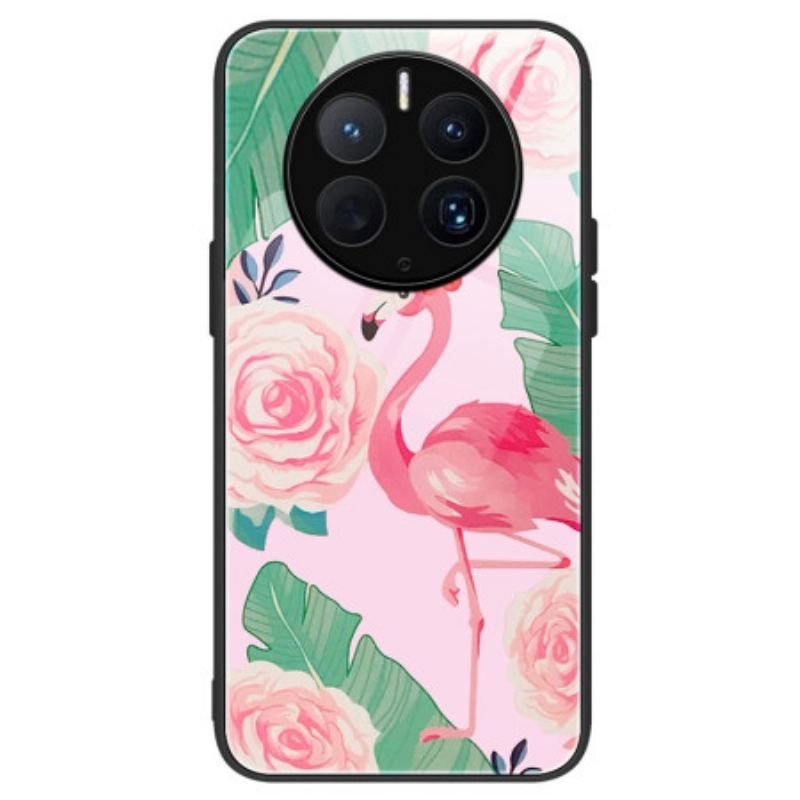 Cover Huawei Mate 50 Pro Flamingo Hærdet Glas