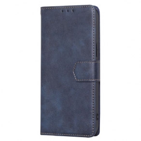 Flip Cover Huawei Mate 50 Pro Couture Lædereffekt