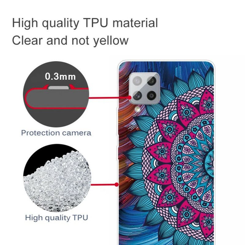 Cover Samsung Galaxy A42 5G Farverig Mandala