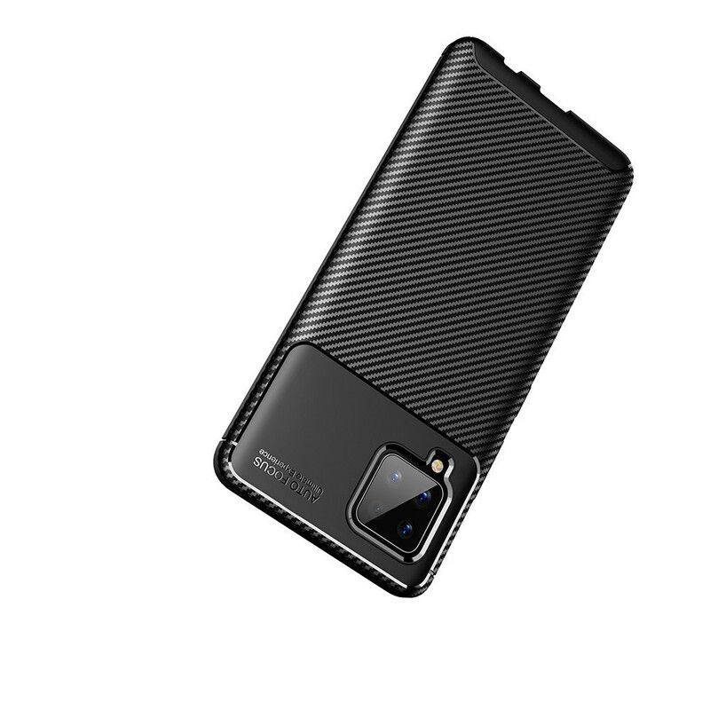 Cover Samsung Galaxy A42 5G Fleksibel Kulfibertekstur