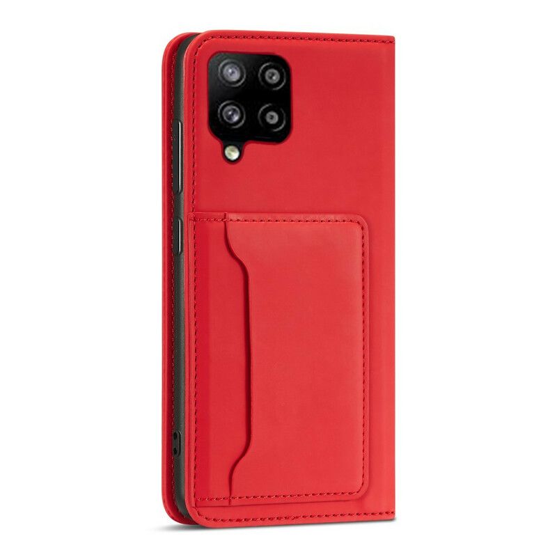 Cover Samsung Galaxy A42 5G Flip Cover Støttekortholder