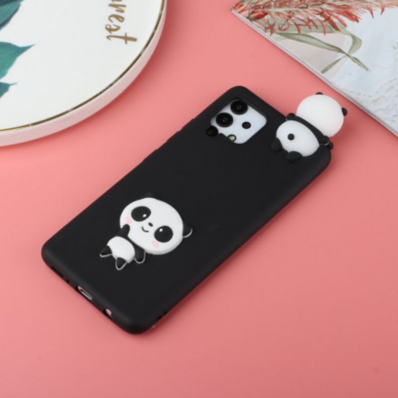 Cover Samsung Galaxy A42 5G Min Panda 3d