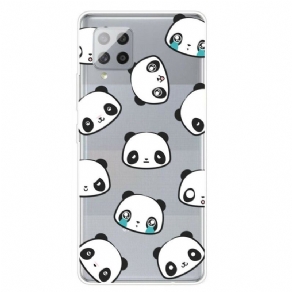 Cover Samsung Galaxy A42 5G Transparente Sentimentale Pandaer