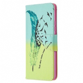 Flip Cover Samsung Galaxy A42 5G Lær At Flyve