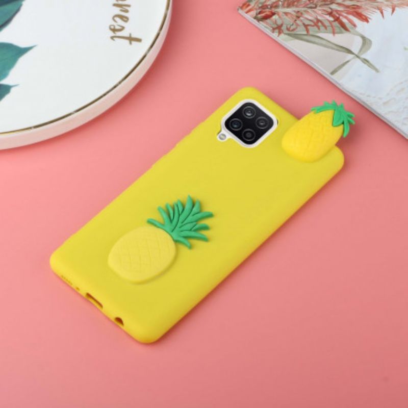 Mobilcover Samsung Galaxy A42 5G 3d Ananas