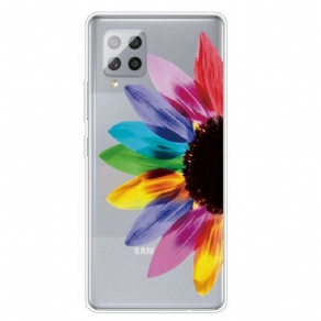 Mobilcover Samsung Galaxy A42 5G Farverig Blomst