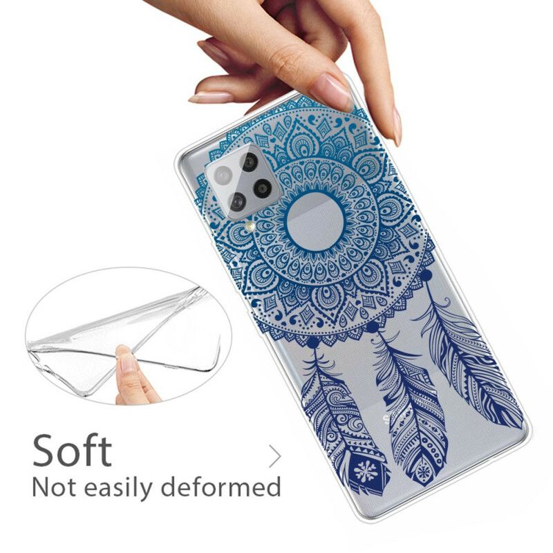 Mobilcover Samsung Galaxy A42 5G Unik Blomstermandala