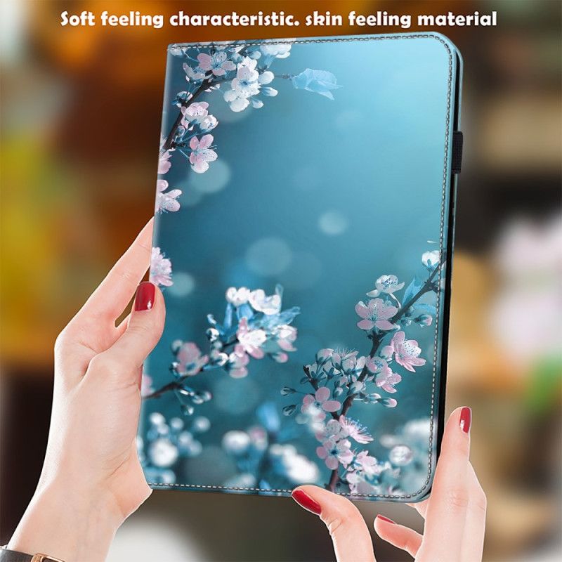 Case Samsung Galaxy Tab S9 Telefon Etui Blommeblomster