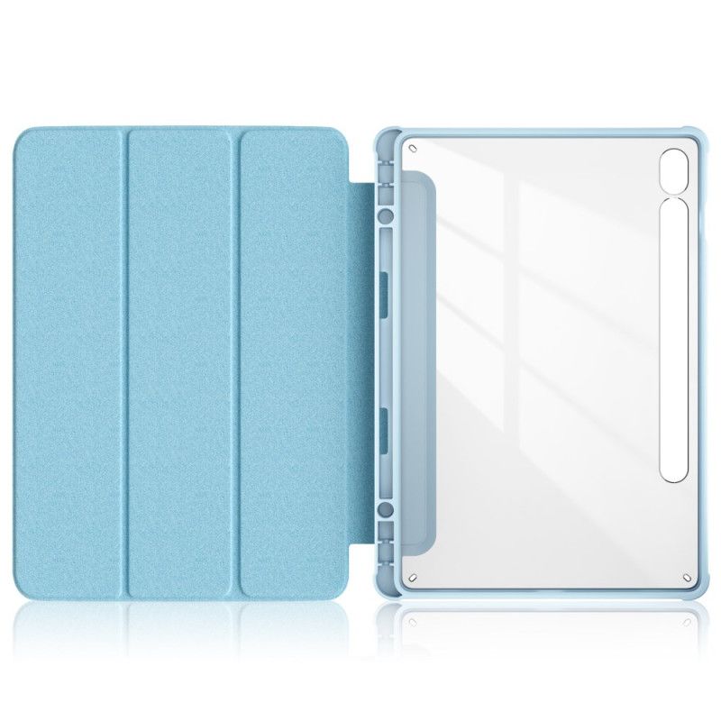 Samsung Galaxy Tab S9 Stylus Holder Transparent Back Wave