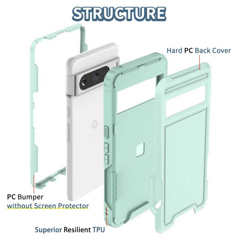 Cover Google Pixel 8 Pro Super Resistent Farve