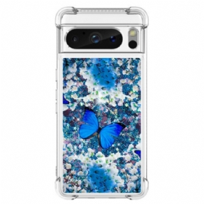 Cover Google Pixel 8 Pro Telefon Etui Sommerfugleglimmer