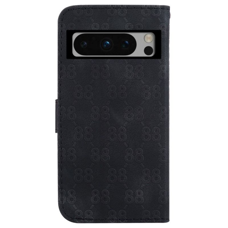 Flip Cover Google Pixel 8 Pro Design 88 Med Snor