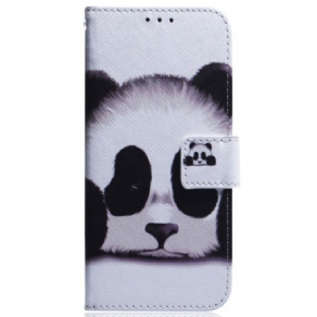 Flip Cover Google Pixel 8 Pro Panda Ansigt