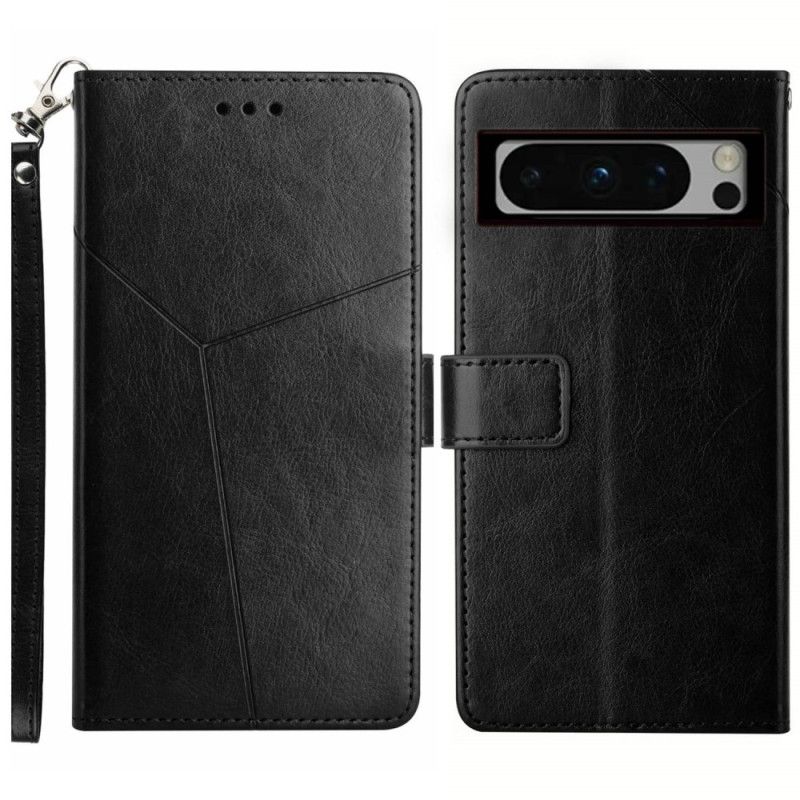 Flip Cover Google Pixel 8 Pro Y Strap Design