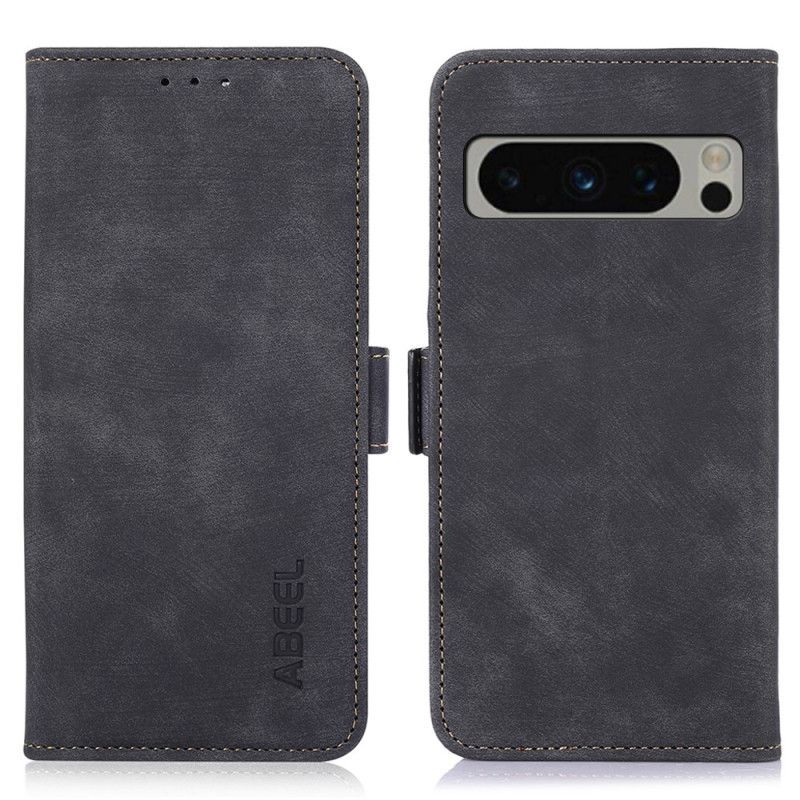 Læder Cover Google Pixel 8 Pro Telefon Etui Abeel Ruskind Stil