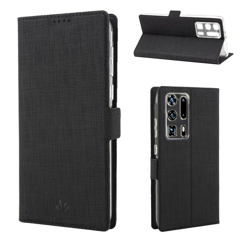 Cover Huawei P40 Pro Plus Flip Cover Tekstureret Vili Dmx