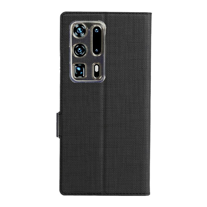 Cover Huawei P40 Pro Plus Flip Cover Tekstureret Vili Dmx