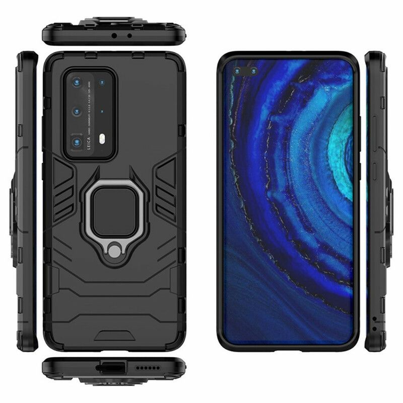 Cover Huawei P40 Pro Plus Modstandsdygtig Ring