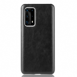 Cover Huawei P40 Pro Plus Performance Litchi-lædereffekt